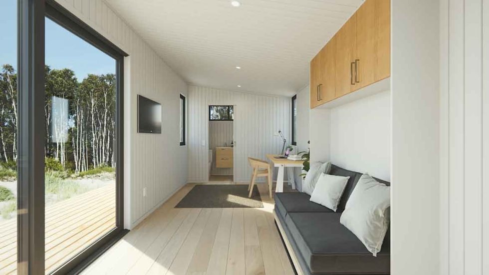 18m2 Sleepout Sanders Cabins New Zealand